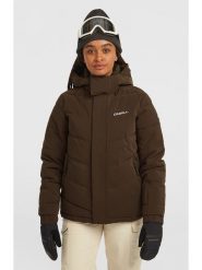 O'Neill Kurtka narciarska w kolorze brązowym rozmiar: S. Brązowe kurtki narciarskie O'Neill, m, bez wzorów, bez kaptura, narciarskie. Za 724.78 zł.