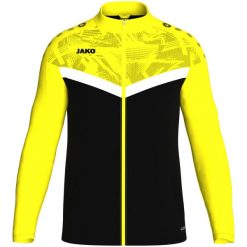 Poliestrowa bluza dresowa Jako Iconic. Czarne bluzy JAKO, xl, bez wzorów, z dresówki, klasyczne, bez ramiączek, z kapturem. Za 325.00 zł.
