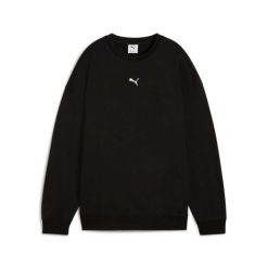Puma Bluza Ess Oversized Tr 68540101. Czarne bluzy Puma, l, bez wzorów, bez ramiączek, bez kaptura. Za 177.99 zł.