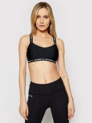 Under Armour Biustonosz sportowy Ua Crossback Low Sports 1361033 Czarny. Czarne biustonosze sportowe Under Armour, bez wzorów, z syntetyku. Za 169.99 zł.