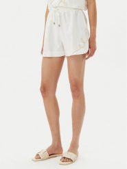 ACCESS FASHION Szorty materiałowe 53-5060-133 Biały Loose Fit. Białe szorty ACCESS FASHION, bez wzorów, ze lnu. Za 469.99 zł.