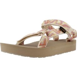 Sandały TEVA W MIDFORM UNIVER Brązowy. Brązowe sandały Teva, bez wzorów, z tkaniny, sportowe, bez obcasa, bez zapięcia. Za 262.99 zł.