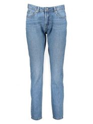 Pepe Jeans Dżinsy "Violet" - Tapered fit - w kolorze niebieskim rozmiar: W28/L32. Niebieskie jeansy Pepe Jeans, l, z aplikacjami, z bawełny, klasyczne, z podwyższonym stanem. Za 179.22 zł.