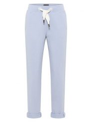 ELBSAND Spodnie dresowe "Brinja" w kolorze błękitnym rozmiar: L. Niebieskie spodnie dresowe ELBSAND, bez wzorów, z dresówki. Za 174.02 zł.