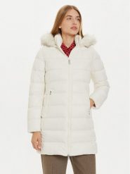 Tommy Hilfiger Kurtka puchowa WW0WW43122 Écru Regular Fit. Kurtki Tommy Hilfiger, m, bez wzorów, z puchu, bez kaptura. Za 779.99 zł.