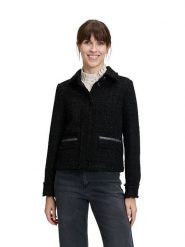 CARTOON Kurtka przejściowa w kolorze czarnym rozmiar: 46. Czarne kurtki Cartoon, z aplikacjami, bez kaptura. Za 144.58 zł.