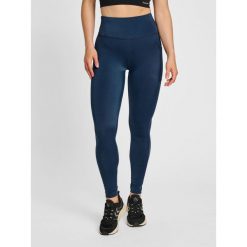 Damskie wysokie legginsy Hummel TE Tola. Czarne legginsy Hummel, bez wzorów, sportowe. Za 186.50 zł.