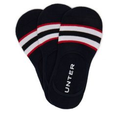 Stopki Hunter. Niebieskie skarpetki Hunter, bez wzorów. Za 34.99 zł.
