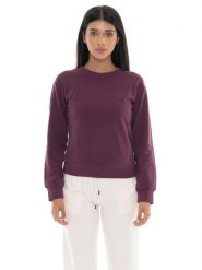 Bluza zimowa Leone 1947 Never Without Damen z Rundhalsausschnitt. Czerwone bluzy LEONE 1947 APPAREL, na zimę, m, bez wzorów, z bawełny, bez ramiączek, bez kaptura. Za 294.70 zł.