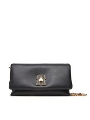 Tommy Hilfiger Torebka Th Modern Mini Crossover AW0AW17462 Czarny. Czarne kopertówki Tommy Hilfiger, bez wzorów, ze skóry, wizytowe, bez dodatków. Za 559.99 zł.