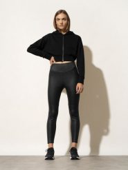 4F Legginsy damskie 4F x Anna Lewandowska XS. Czarne legginsy 4f, uniwersalny, bez wzorów, z dzianiny, z podwyższonym stanem. W wyprzedaży za 59.99 zł.