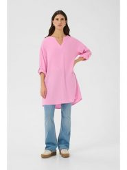 Cream Tunika "Venta" w kolorze jasnoróżowym rozmiar: 38. Różowe tuniki Cream, bez wzorów, bez kołnierzyka, bez ramiączek. Za 104.99 zł.