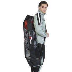 Torba na piłki Precision Tubular. Czarne torby sportowe Precision, bez wzorów, z nylonu, na ramię. Za 142.00 zł.
