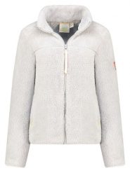 Geographical Norway Kurtka polarowa "Upaz" w kolorze białym rozmiar: XXL. Białe kurtki Geographical Norway, xxl, bez wzorów, z polaru, bez kaptura. Za 100.04 zł.