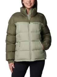 Columbia Kurtka zimowa "Pike Lake" w kolorze oliwkowo-zielonym rozmiar: S. Brązowe kurtki Columbia, na zimę, s, bez wzorów, z puchu, bez kaptura. Za 311.85 zł.