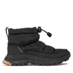 Śniegowce Clarks. Czarne śniegowce Clarks, bez wzorów, bez zapięcia. Za 679.99 zł.