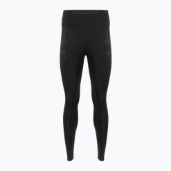 Legginsy treningowe damskie Gymshark Exo Ultra. Czarne legginsy Gymshark, bez wzorów, sportowe. Za 139.99 zł.