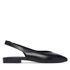 Baleriny Tamaris. Czarne baleriny Tamaris, bez wzorów, bez obcasa, bez zapięcia. Za 369.99 zł.