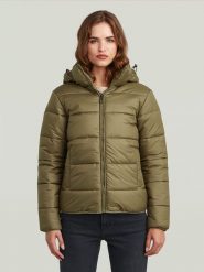 G-Star Kurtka pikowana w kolorze khaki rozmiar: M. Brązowe kurtki G-Star, m, bez wzorów, retro, bez kaptura. Za 374.95 zł.