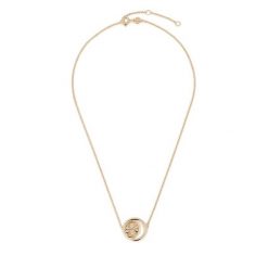 Naszyjnik Tory Burch. Żółte naszyjniki Tory Burch, złote. Za 509.99 zł.