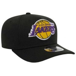 Czapka Z Daszkiem LA Lakers. Czarne czapki z daszkiem New Era, bez wzorów, sportowe. Za 194.99 zł.