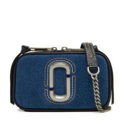 Torebka Marc Jacobs. Niebieskie kopertówki Marc Jacobs, bez wzorów, z denimu, wizytowe, bez dodatków. Za 1,079.00 zł.