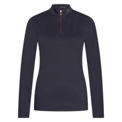 Damska koszulka z długim rękawem Euro-Star Uv Top Essolar. Niebieskie sukienki EURO-STAR, m, bez wzorów, retro, bez kołnierzyka, bez ramiączek, sportowe. Za 392.50 zł.