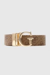 GUESS Beżowy pasek damski Calista H30, Rozmiar M. Brązowe paski Guess, z aplikacjami. W wyprzedaży za 144.99 zł.