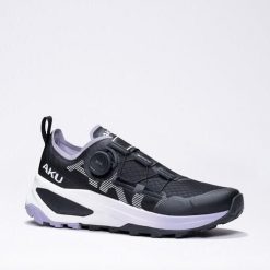 Buty trialowe trekkingowe damskie Aku Furiosa BOA GTX Vibram. Czarne buty trekkingowe Aku, bez wzorów, bez zapięcia. Za 399.00 zł.