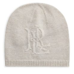 Czapka LAUREN RALPH LAUREN. Brązowe czapki zimowe Lauren Ralph Lauren, bez wzorów. Za 419.99 zł.