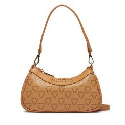 Torebka Valentino. Brązowe listonoszki Valentino, bez wzorów, bez dodatków. Za 299.99 zł.