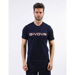 T-shirt bawełniany Givova Spot Navy Blue – 4XL. Niebieskie t-shirty Givova, xl, bez wzorów, z bawełny, sportowe, bez kołnierzyka, bez ramiączek. Za 60.95 zł.
