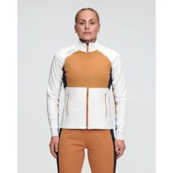 Kurtka treningowa damska Daehlie Sportswear Premium 2.0. Brązowe kurtki przejściowe sportowe DAEHLIE, s, bez wzorów, z elastanu, bez kaptura, do biegania. Za 1,165.50 zł.
