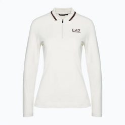 Longsleeve damski EA7 Emporio Armani Golf Pro Polo. Brązowe swetry EA7 Emporio Armani, m, bez wzorów, z elastanu, bez ramiączek. Za 439.99 zł.