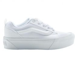 Buty sportowe do chodzenia damskie Vans Knu Stack. Białe buty sportowe lifestyle Vans, bez wzorów, bez zapięcia, trekkingowe. W wyprzedaży za 391.10 zł.