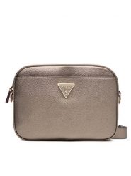 Guess Torebka Meridian II HWBG69 74140 Złoty. Żółte listonoszki Guess, z aplikacjami, ze skóry, bez dodatków. Za 309.99 zł.