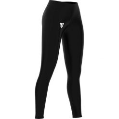 Legginsy fitness długie damskie Smmash Black z wysokim stanem. Czarne legginsy SMMASH, bez wzorów, sportowe, długie. Za 169.90 zł.