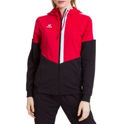 Damska kurtka z kapturem Erima Training. Czarne kurtki Erima, xs, bez wzorów, sportowe, z kapturem. W wyprzedaży za 174.15 zł.