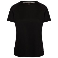 T-shirt damski Claudette. Czerwone t-shirty Trespass, s, bez wzorów, sportowe, bez kołnierzyka, bez ramiączek. Za 72.99 zł.