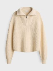 OPUS Sweter w kolorze beżowym rozmiar: 38. Brązowe swetry Opus, bez wzorów, z wełny, bez ramiączek. Za 202.03 zł.