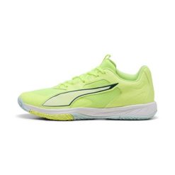 Buty do treningu biegowego Puma Accelerate Pro 4. Żółte buty treningowe Puma, bez wzorów, bez zapięcia, na fitness i siłownię. Za 396.35 zł.