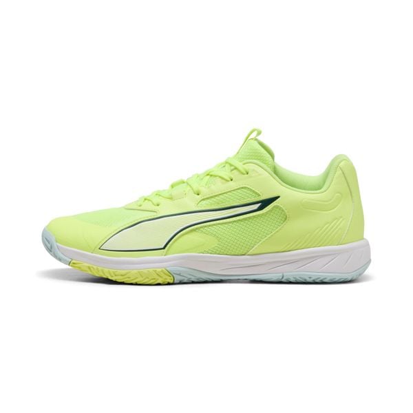 Buty do treningu biegowego Puma Accelerate Pro 4. Żółte buty treningowe Puma, bez wzorów, bez zapięcia, na fitness i siłownię. Za 396.35 zł.
