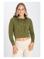 Super.natural Bluza "Liquid Flow" w kolorze khaki rozmiar: XL. Brązowe bluzy z kapturem super.natural, xl, bez wzorów, z wełny, z kapturem. Za 252.99 zł.