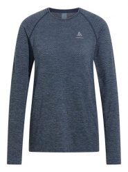 Odlo Koszulka funkcyjna "Essential Seamless" w kolorze granatowym rozmiar: L. Niebieskie t-shirty sportowe ODLO, l, bez wzorów, z materiału, bez ramiączek, outdoorowe. Za 158.45 zł.