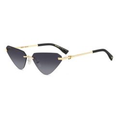 Okulary przeciwsłoneczne damskie DSQUARED2 D2 0108/S RHL, rozmiar 63 mm. Czarne okulary przeciwsłoneczne DSQUARED, bez wzorów, metalowe. Za 1,332.30 zł.