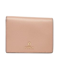 Mały Portfel Damski Furla. Czerwone portfele Furla, bez wzorów. Za 489.99 zł.