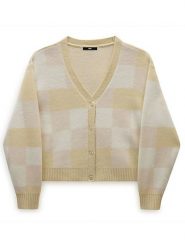 Vans Sweter "Winter Checker" w kolorze beżowym rozmiar: XL. Brązowe swetry Vans, xl, bez wzorów, bez ramiączek. Za 114.71 zł.
