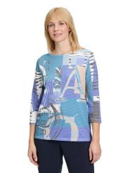 Betty Barclay Bluza w kolorze błękitno-fioletowym rozmiar: 46. Niebieskie bluzy Betty Barclay, bez wzorów, bez kaptura. Za 113.99 zł.