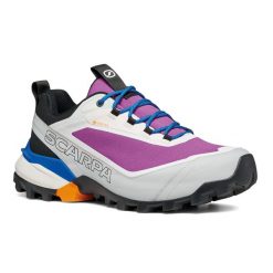 Buty trekkingowe damskie SCARPA Ribelle Cross 2 GTX. Białe trekkingi Scarpa, bez wzorów, z gore-texu, bez zapięcia, trekkingowe, gore-tex. Za 659.99 zł.