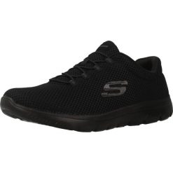 Tenisówki Skechers Model 12985s Kolor Czarny. Czarne buty sportowe lifestyle Skechers, bez wzorów, z materiału, bez zapięcia, tenisowe, skechers sport. Za 279.00 zł.